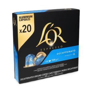 Espresso Forza UTZ L'OR, boîte de 20 capsules classic