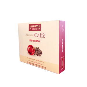 Capsules CERUTTI Pro ESPRESSO, 50 capsules format professionel