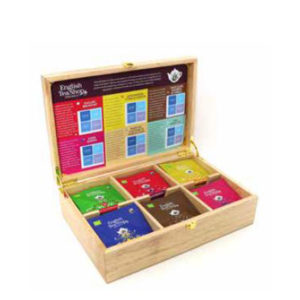 Coffret pour thés pyramides English Tea Shop