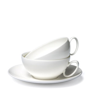 Tasses et sous-tasses à thé Sirocco