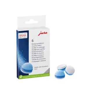 Pastilles de nettoyage 3 phases JURA – 6 pièces