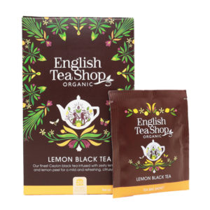 English Tea Shop Lemon Black Tea – 20 sachets