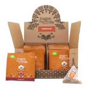 English Tea Shop Intense Chai – 50 sachets pyramide